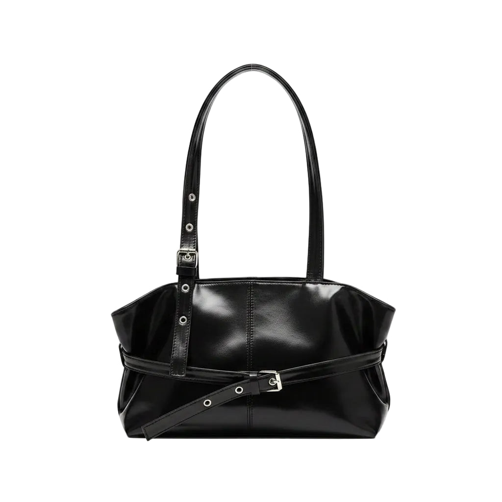 Tote Bag Femme Cabas Simili-Cuir Premium Grande Capacité Noir