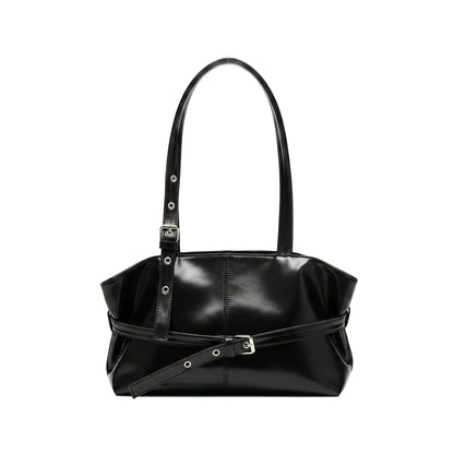 Tote Bag Femme Cabas Simili-Cuir Premium Grande Capacité Noir