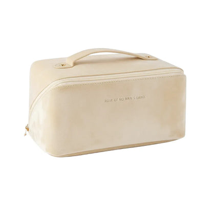Trousse Maquillage Organisée Polyester blanc couverture