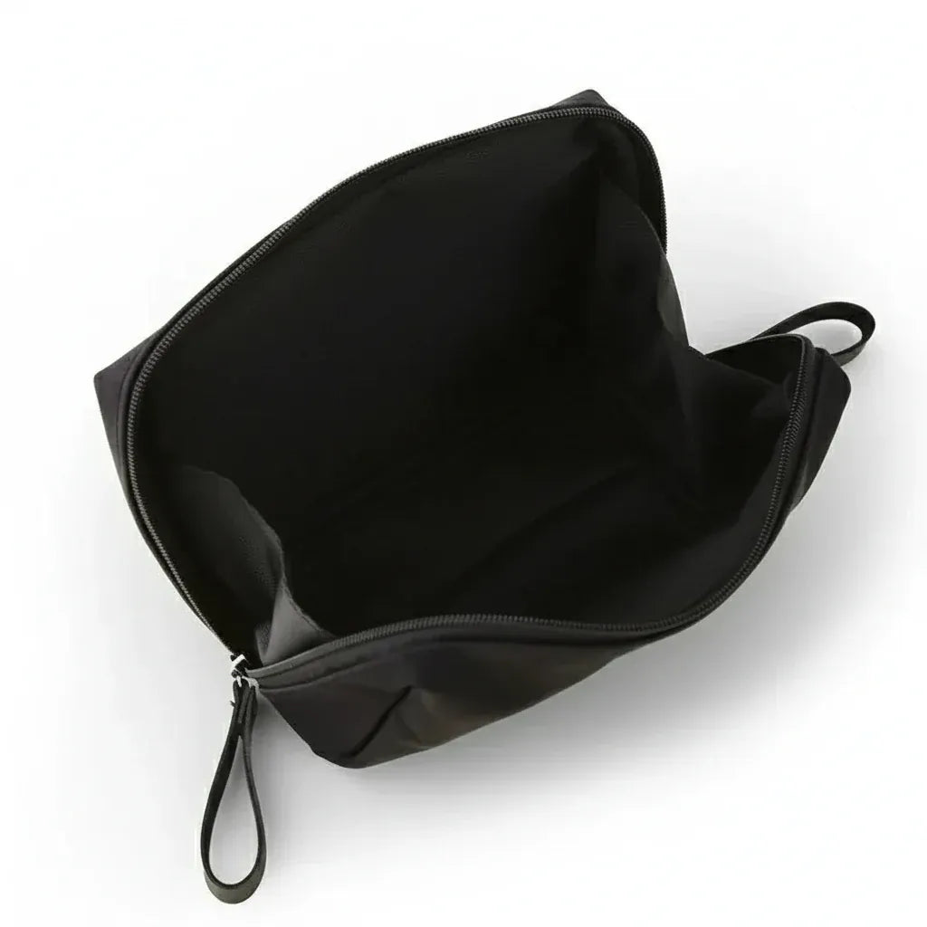 Trousse de toilette femme coréenne noir  – Organisateur maquillage étanche