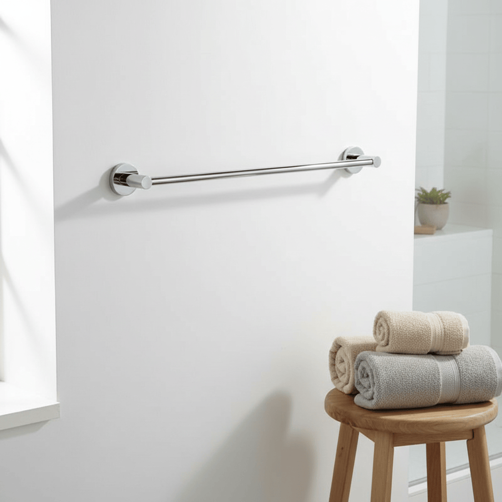 Ambiance spa avec serviettes roulées