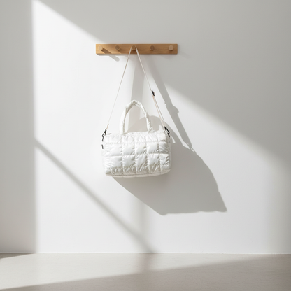 Blanc - Portemanteau minimaliste