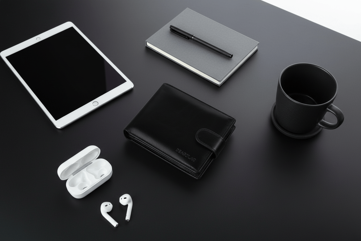 Bureau moderne avec tablette