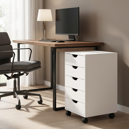 Bureau moderne en noyer