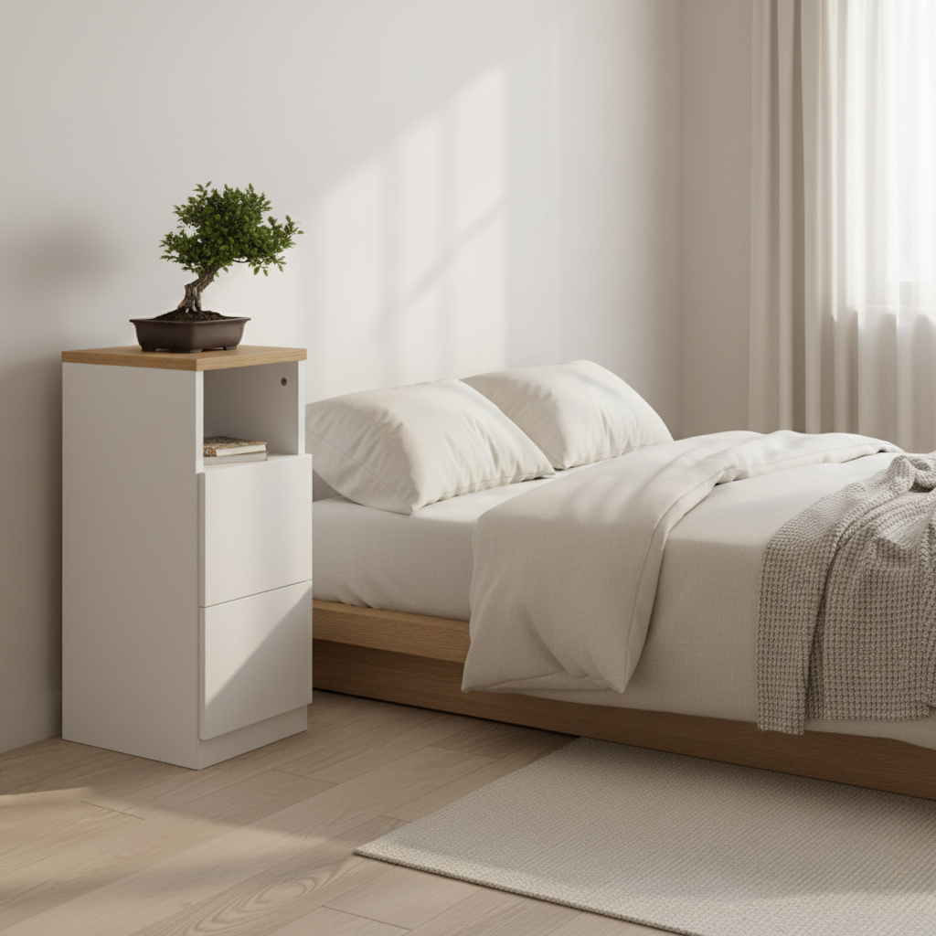 Chambre Japandi