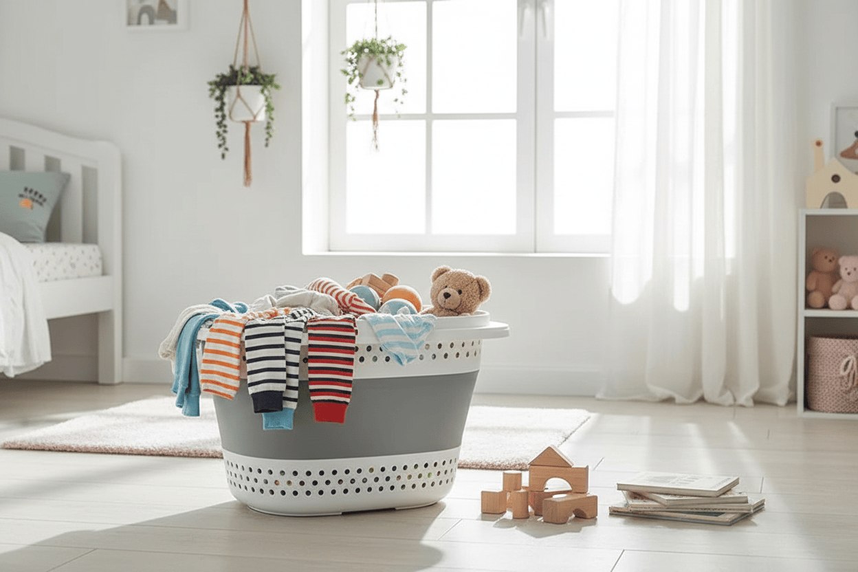 Children's bedroom scene
