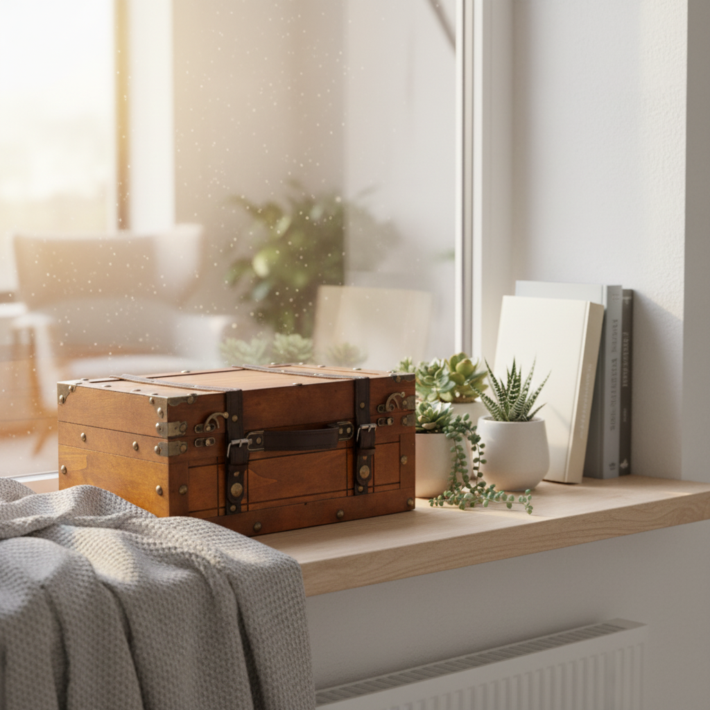 Coffre fenêtre lecture