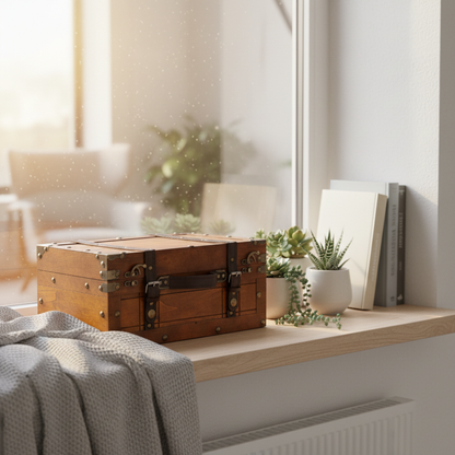 Coffre fenêtre lecture