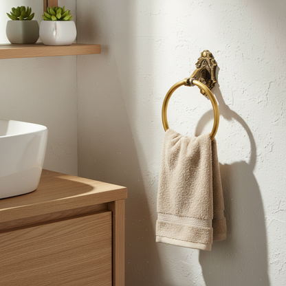 Coin de salle de bain serein