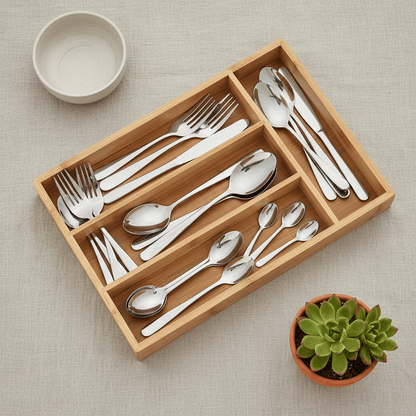 Composition flat lay