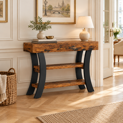 Console dans une entrée parisienne