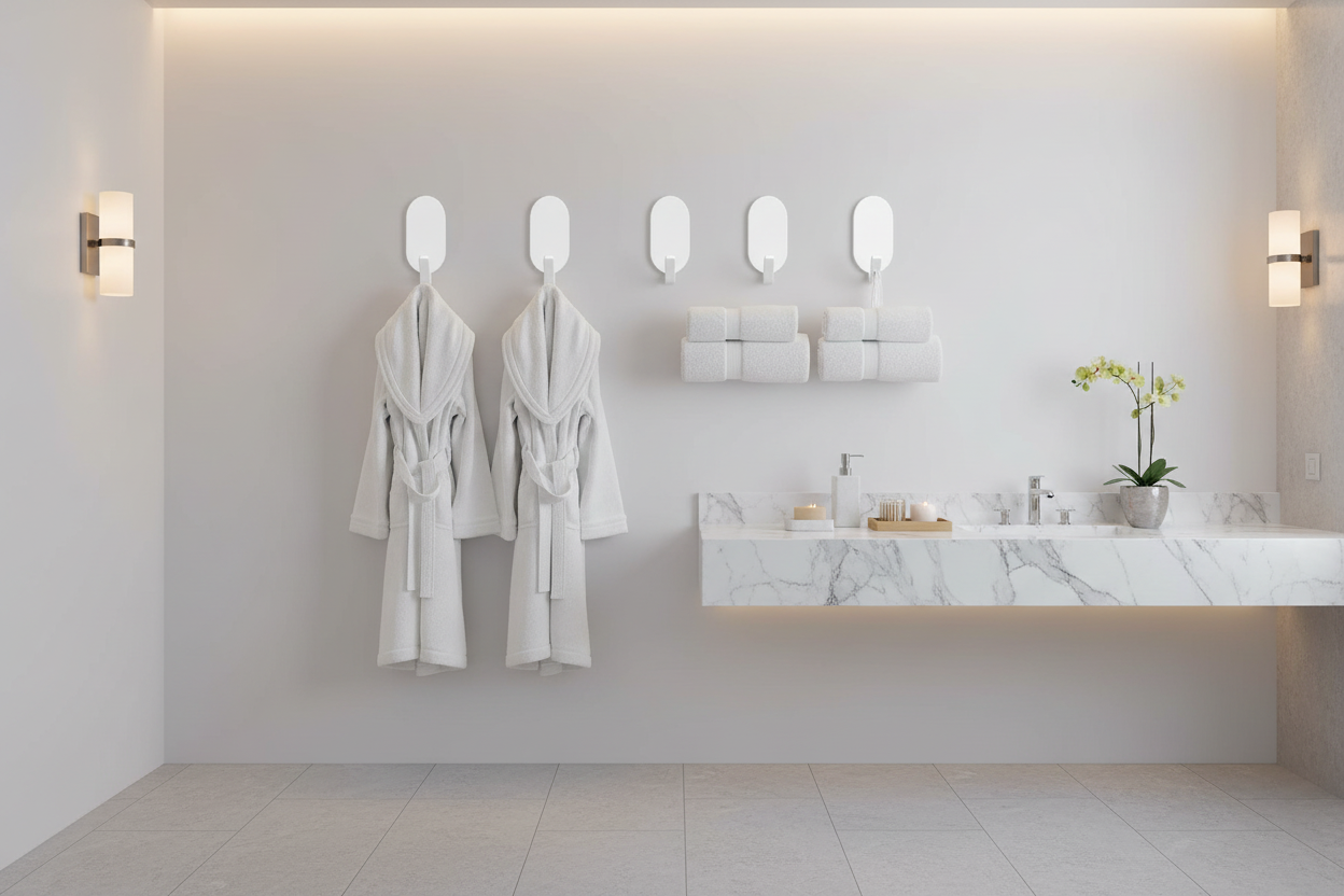Crochets salle de bain