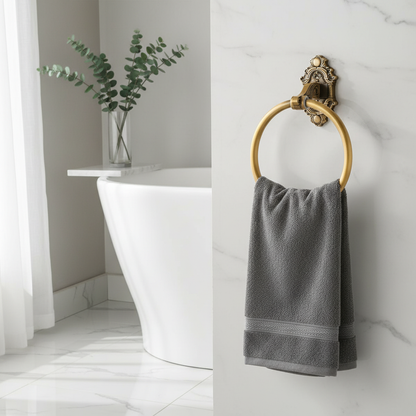 Détail luxueux de salle de bain