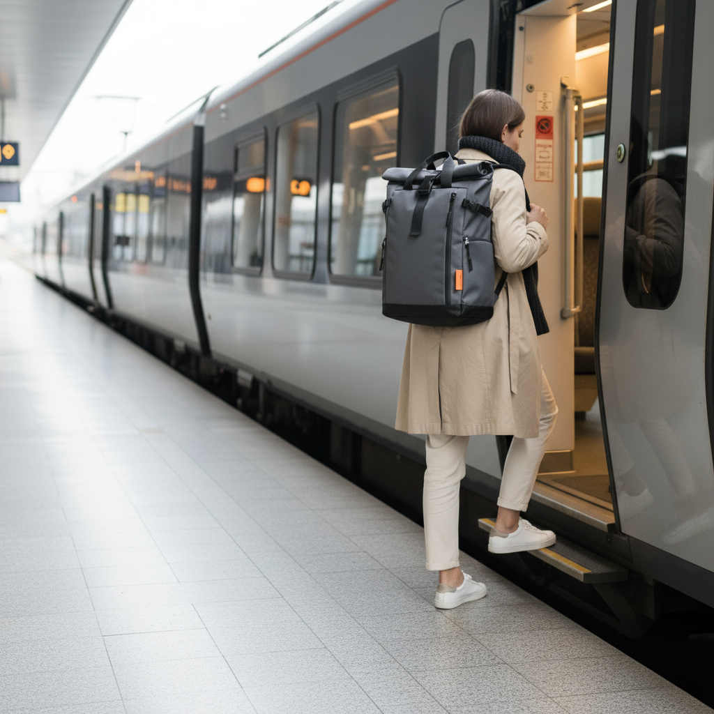Embarquement train