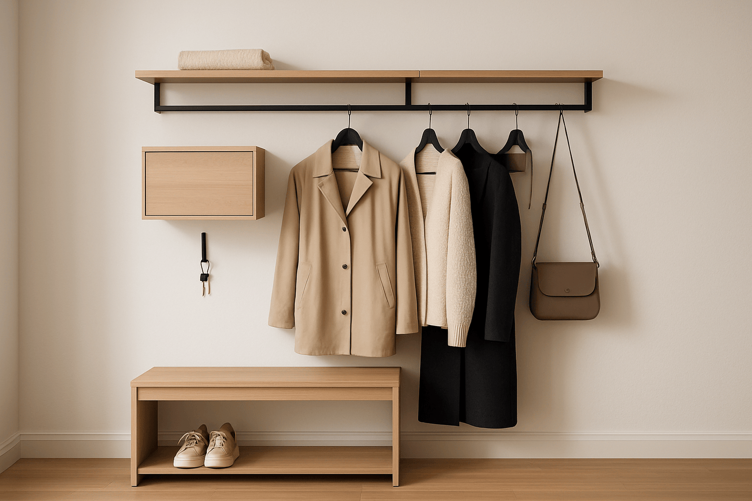 Entrée minimaliste moderne