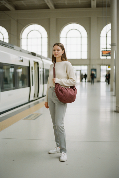 Femme en voyage
