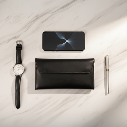 Flat lay accessoires premium