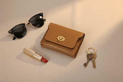 Flat lay avec accessoires