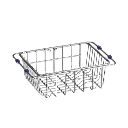 Égouttoir Vaisselle Télescopique en Acier Inoxydable – Multifonction 38-54x28x10.5cm