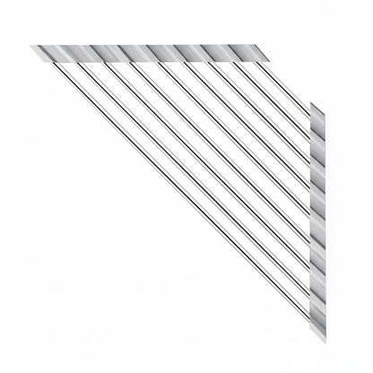 Égouttoir à Vaisselle Triangulaire en Acier Inoxydable – Support d’Évier avec Porte-Éponge et Torchon Pliable 23x8x40.5cm