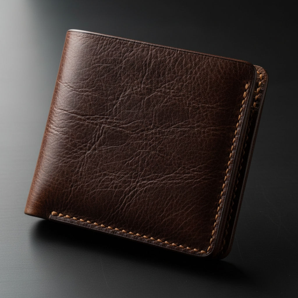 Gros plan texture cuir premium