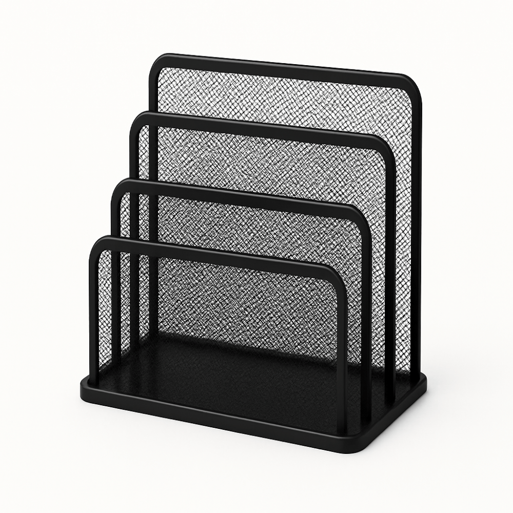 Image 1 - organisateur de bureau noir