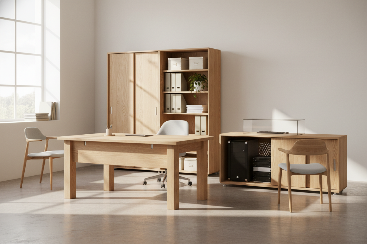 Meubles de bureau robustes et durables