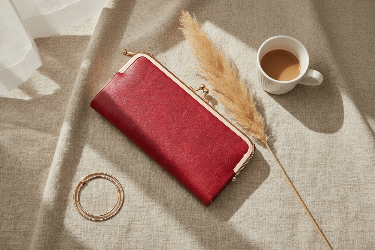Mise en scène 1 - Flatlay café et accessoires