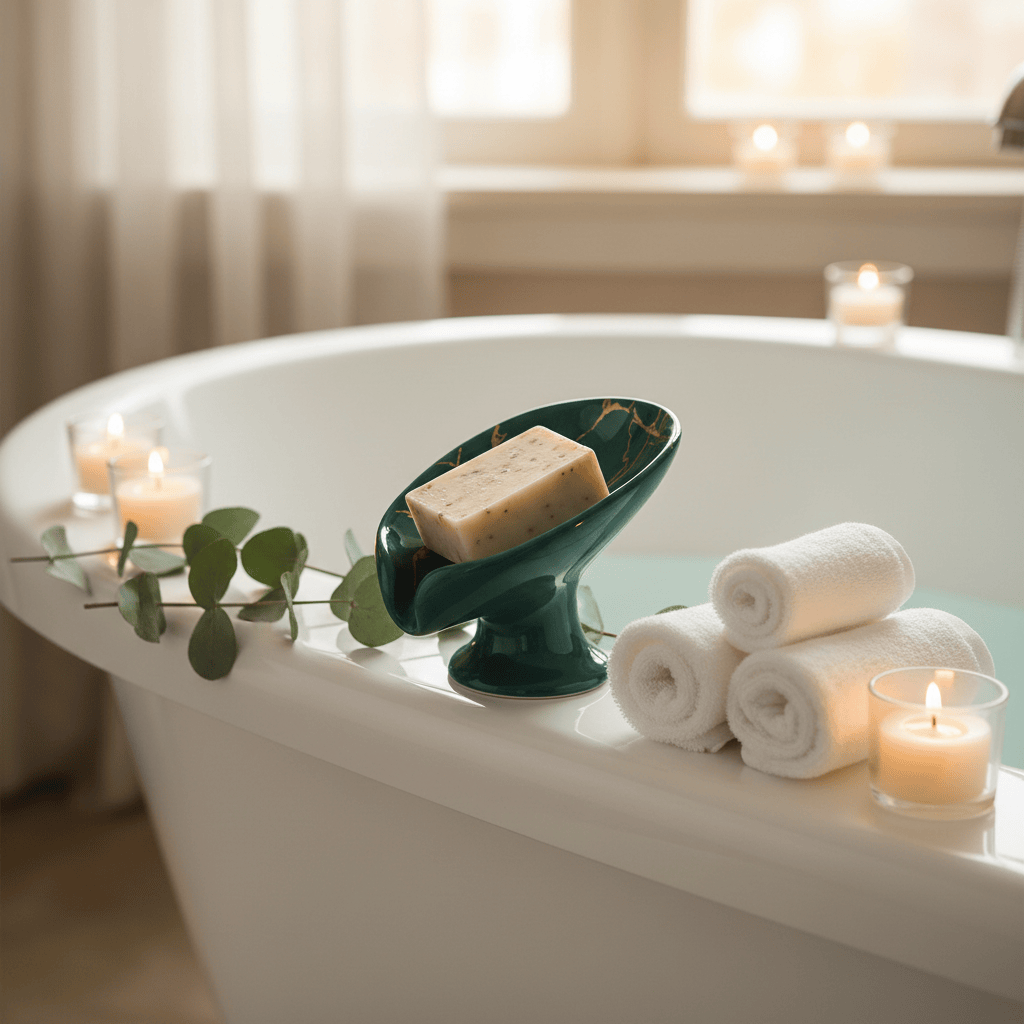 Mise en scène baignoire