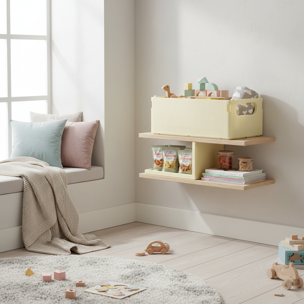 Mise en scène chambre enfant