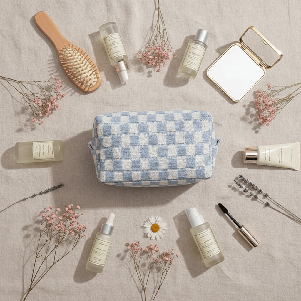 Mise en scène flatlay