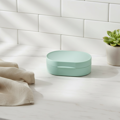 Mise en scène salle de bain minimaliste