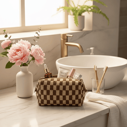 Mise en scène salle de bain