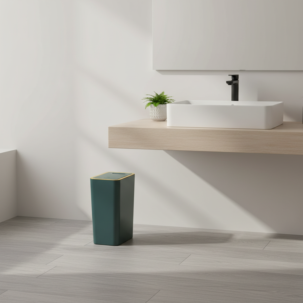 Mise en scène salle de bain