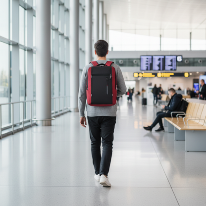 Mises en scène sac à dos voyage