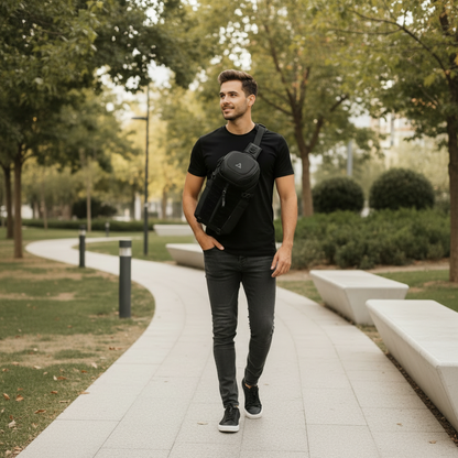 Modèle au parc