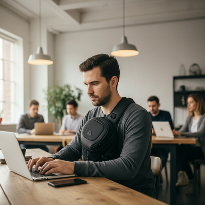 Modèle au travail