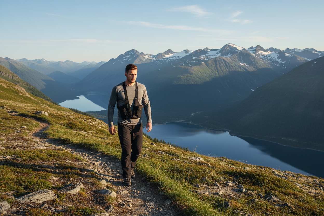 Mountain hiking