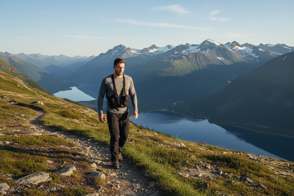 Mountain hiking