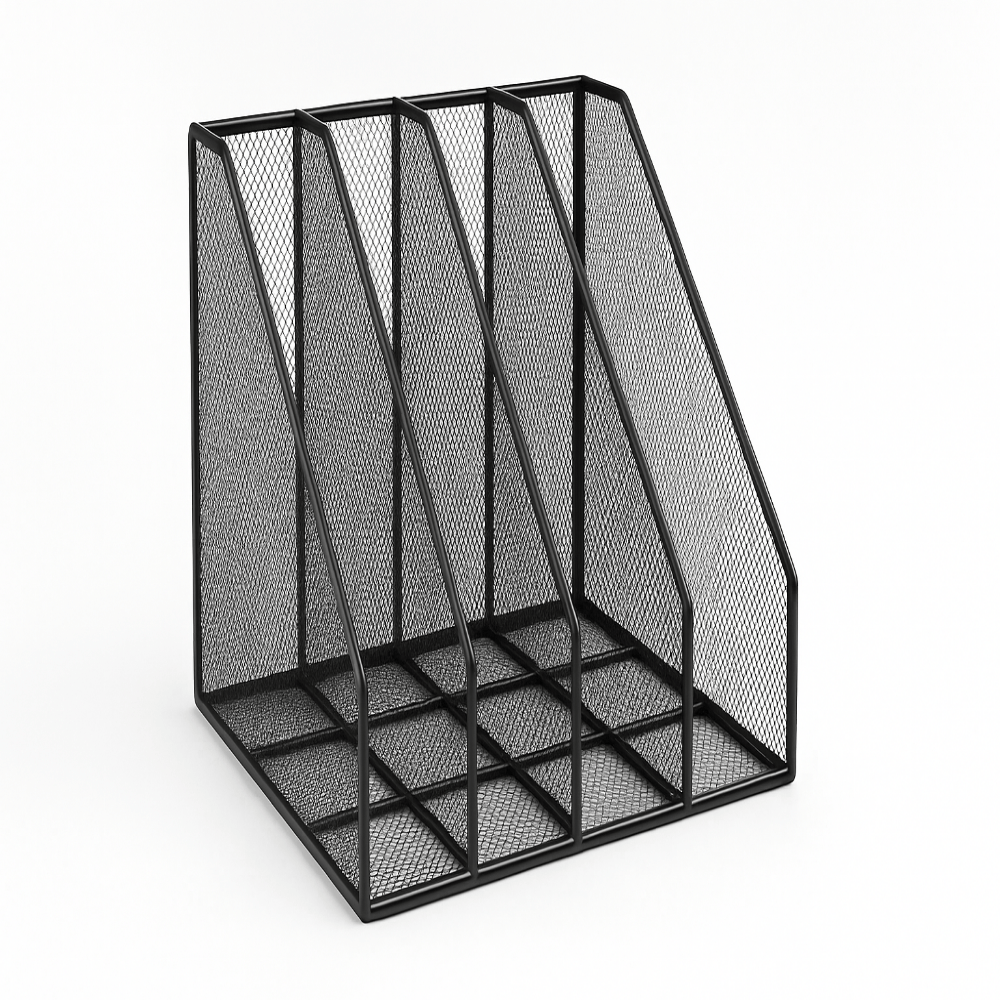 Organisateur métal noir incliné 2