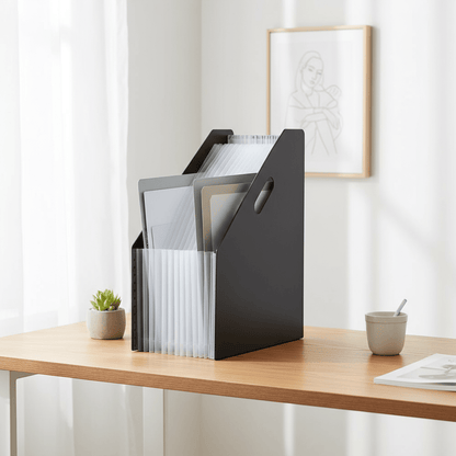 Organisateur multi-niveaux noir bureau