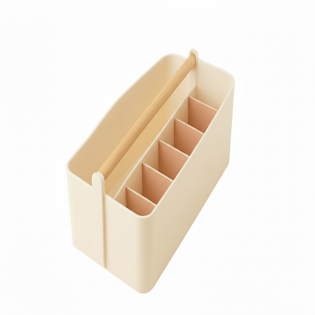 Organisateur vue en angle