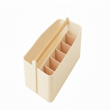 Organisateur vue en angle