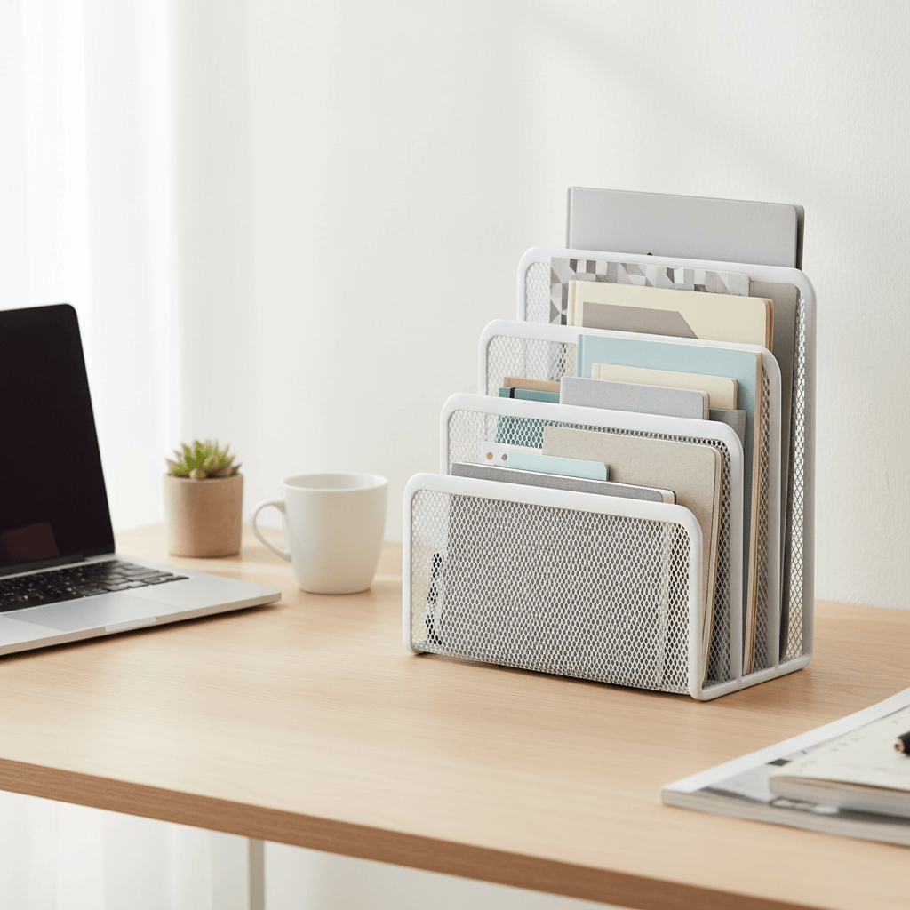 Organiseur mesh européen blanc domicile