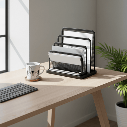 Organiseur mesh européen noir bureau