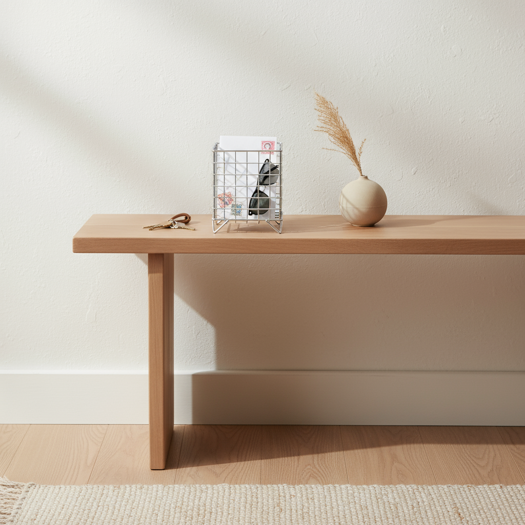 Panier de rangement entrée