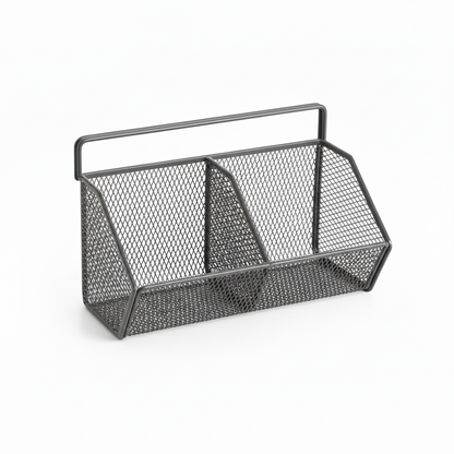 panier-de-rangement 2 compartiments