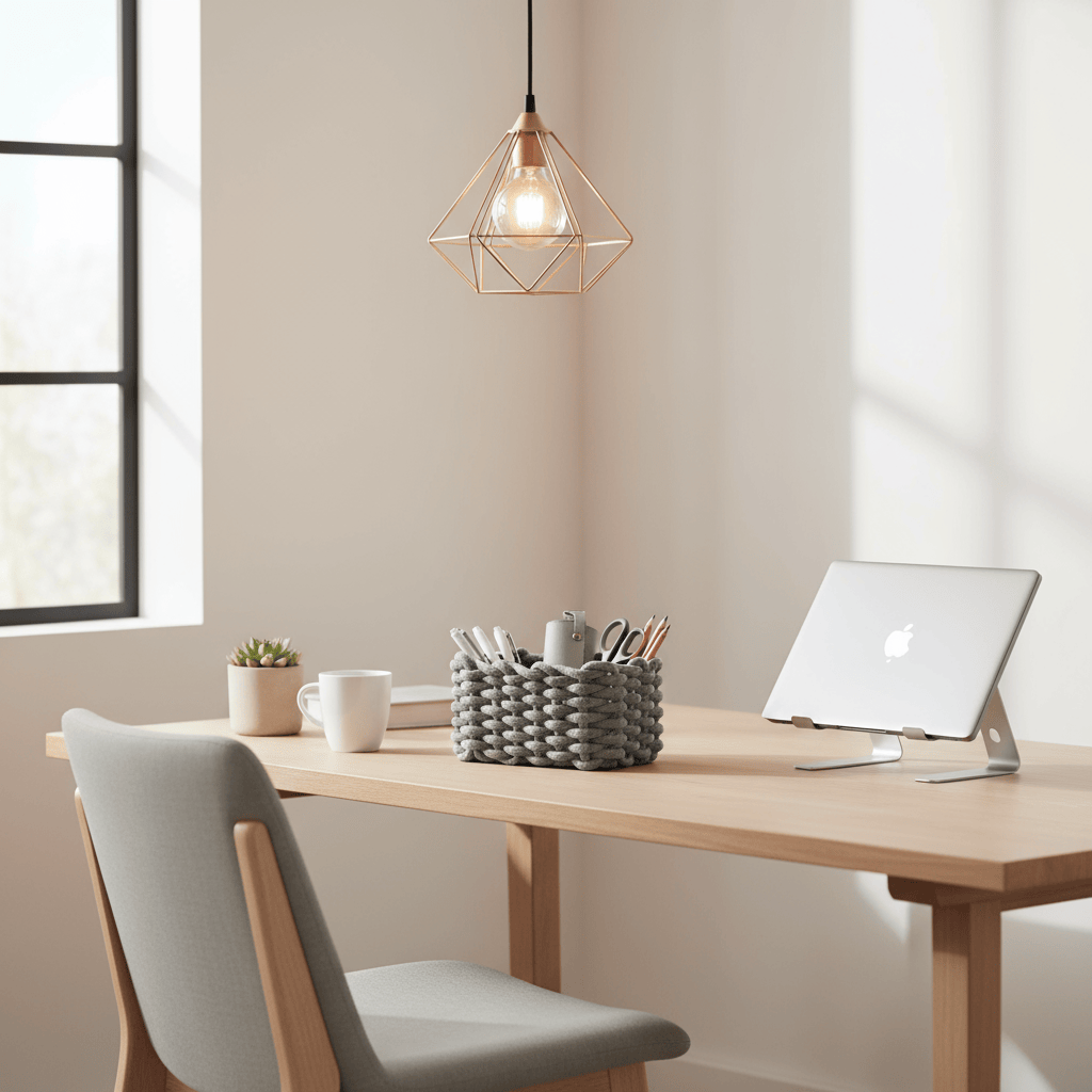 Panier gris anthracite pour fournitures