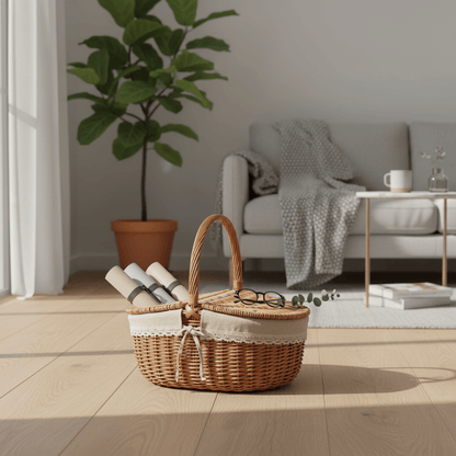 Panier pique-nique salon