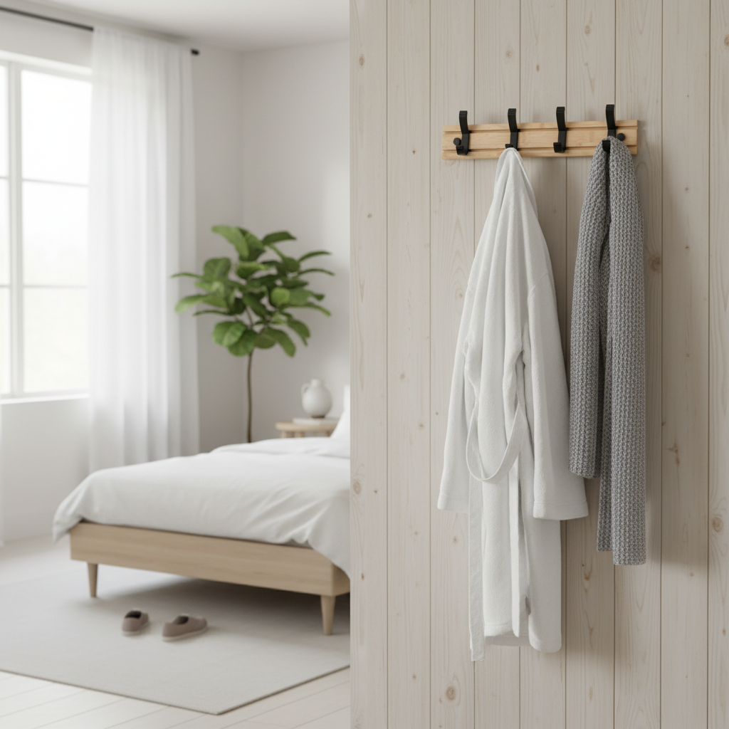 Patère dans chambre